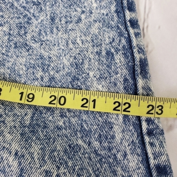 Vintage 80s Levi"s 515 Acid Wash Orange Tab USA Paper Tag 34x31 EUC - Picture 9 of 14